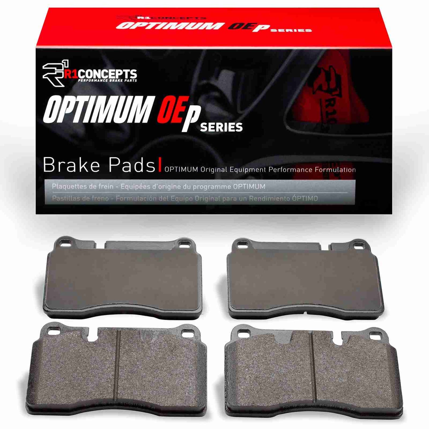 R1 Concepts Disc Brake Pad Set 2551-1165-10