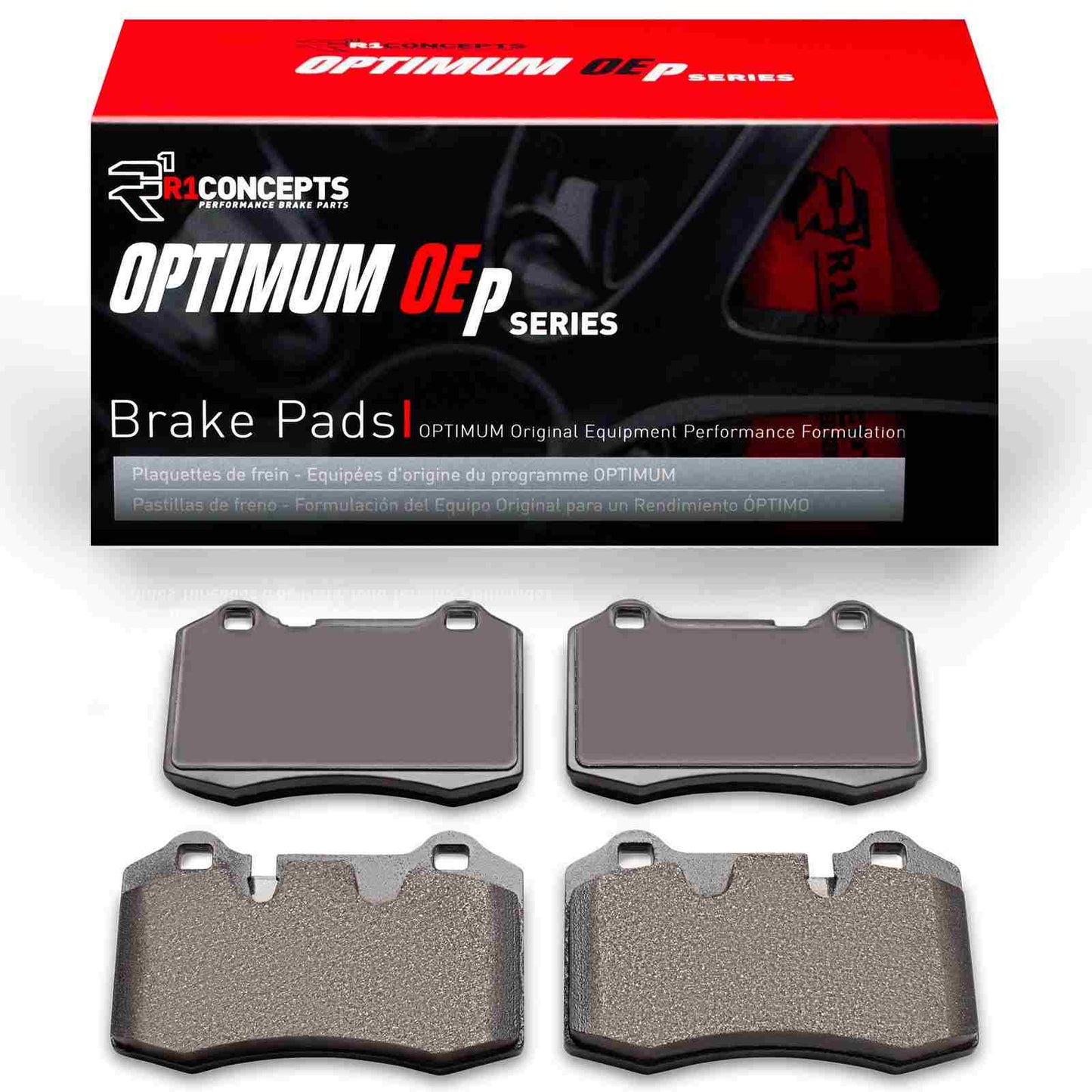 R1 Concepts Disc Brake Pad Set 2551-1166-10