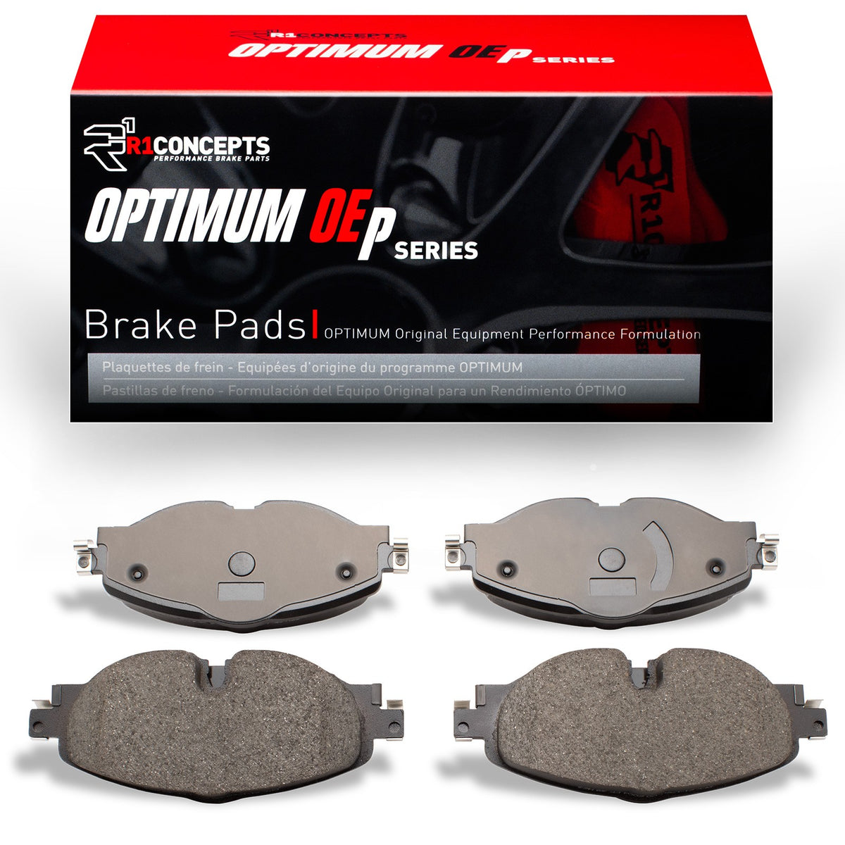 R1 Concepts Disc Brake Pad Set 2551-1760-00