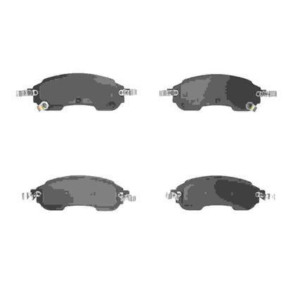 R1 Concepts Disc Brake Pad Set 2551-2414-00