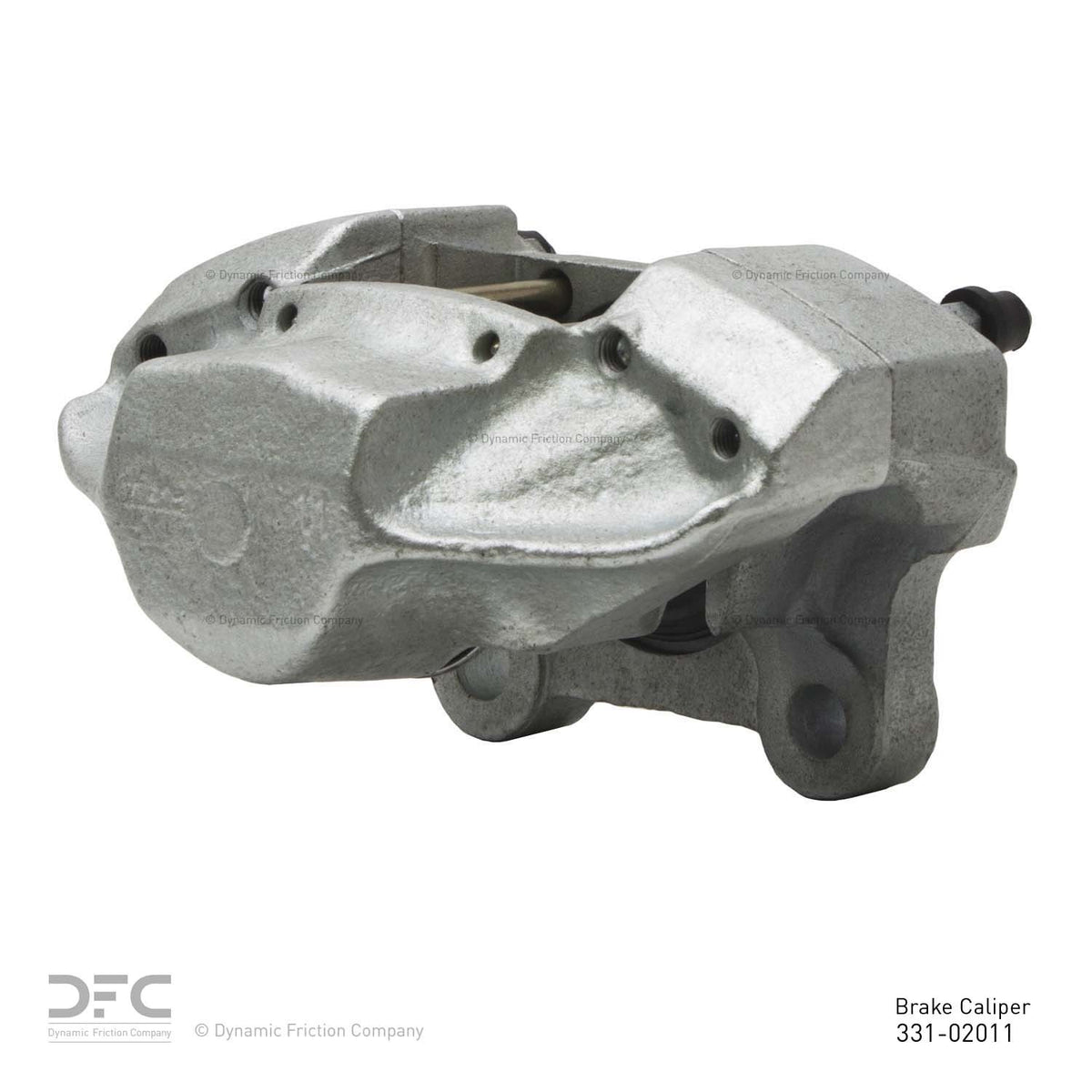 DFC 73-76 Porsche 914 Front-L Premium Caliper - Silver Zinc Coated 331-02011