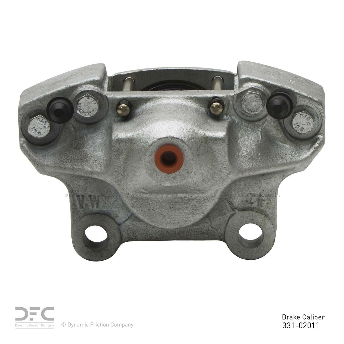 DFC 73-76 Porsche 914 Front-L Premium Caliper - Silver Zinc Coated 331-02011