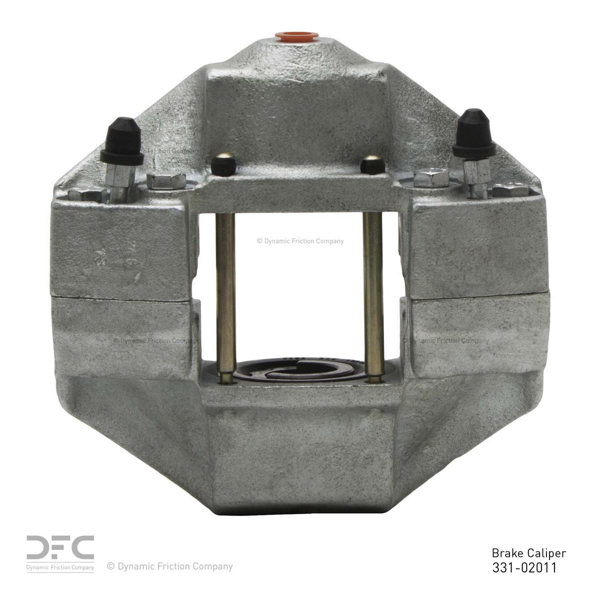 DFC 73-76 Porsche 914 Front-L Premium Caliper - Silver Zinc Coated 331-02011