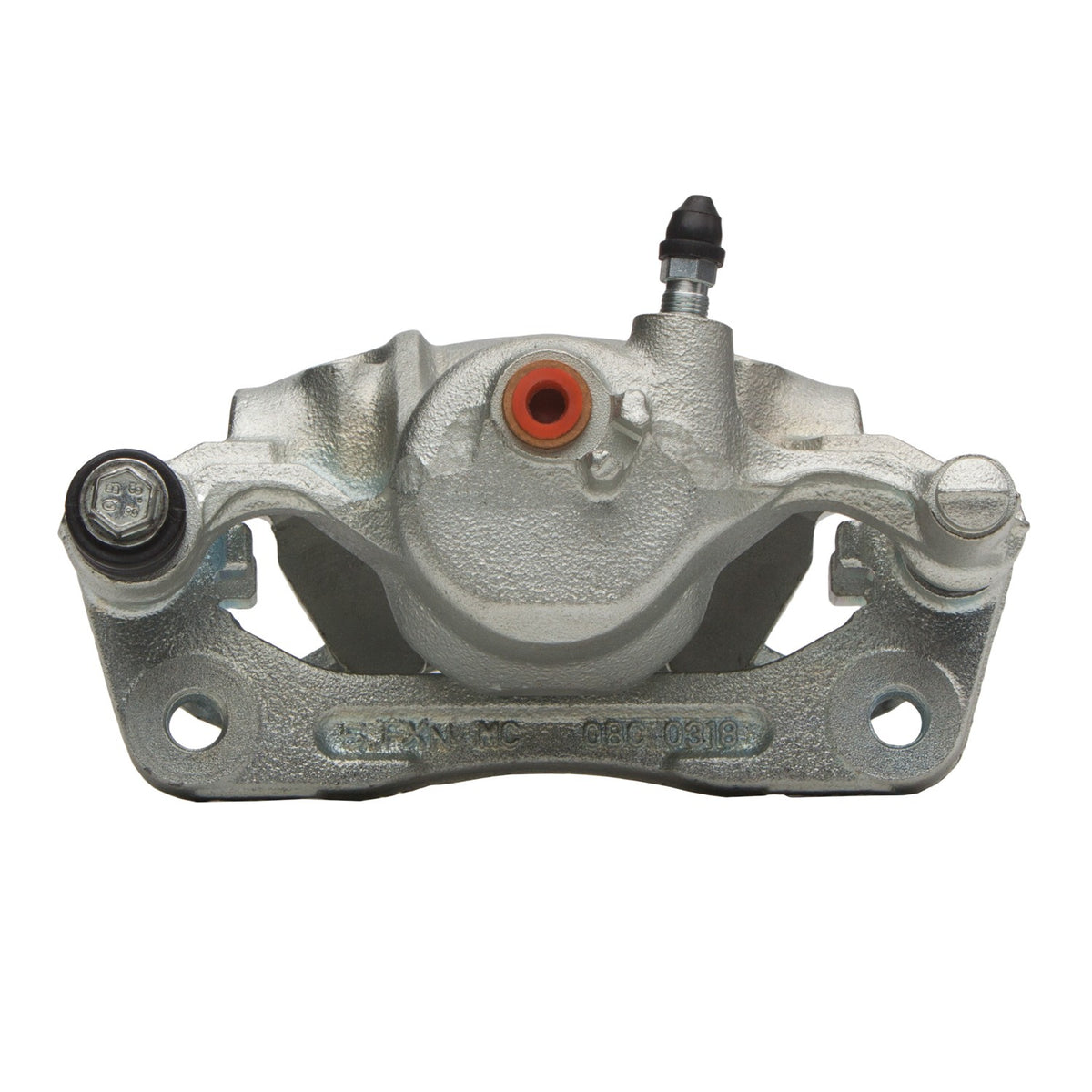 DFC 87-99 Hyundai Accent Front-R Premium Caliper - Silver Zinc Coated 331-03036