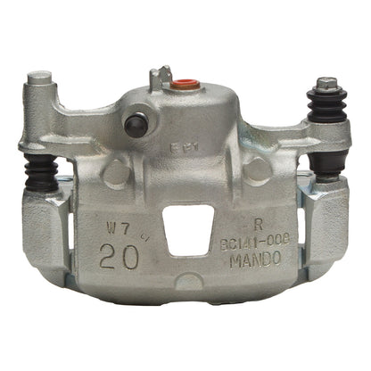 DFC 87-99 Hyundai Accent Front-R Premium Caliper - Silver Zinc Coated 331-03036