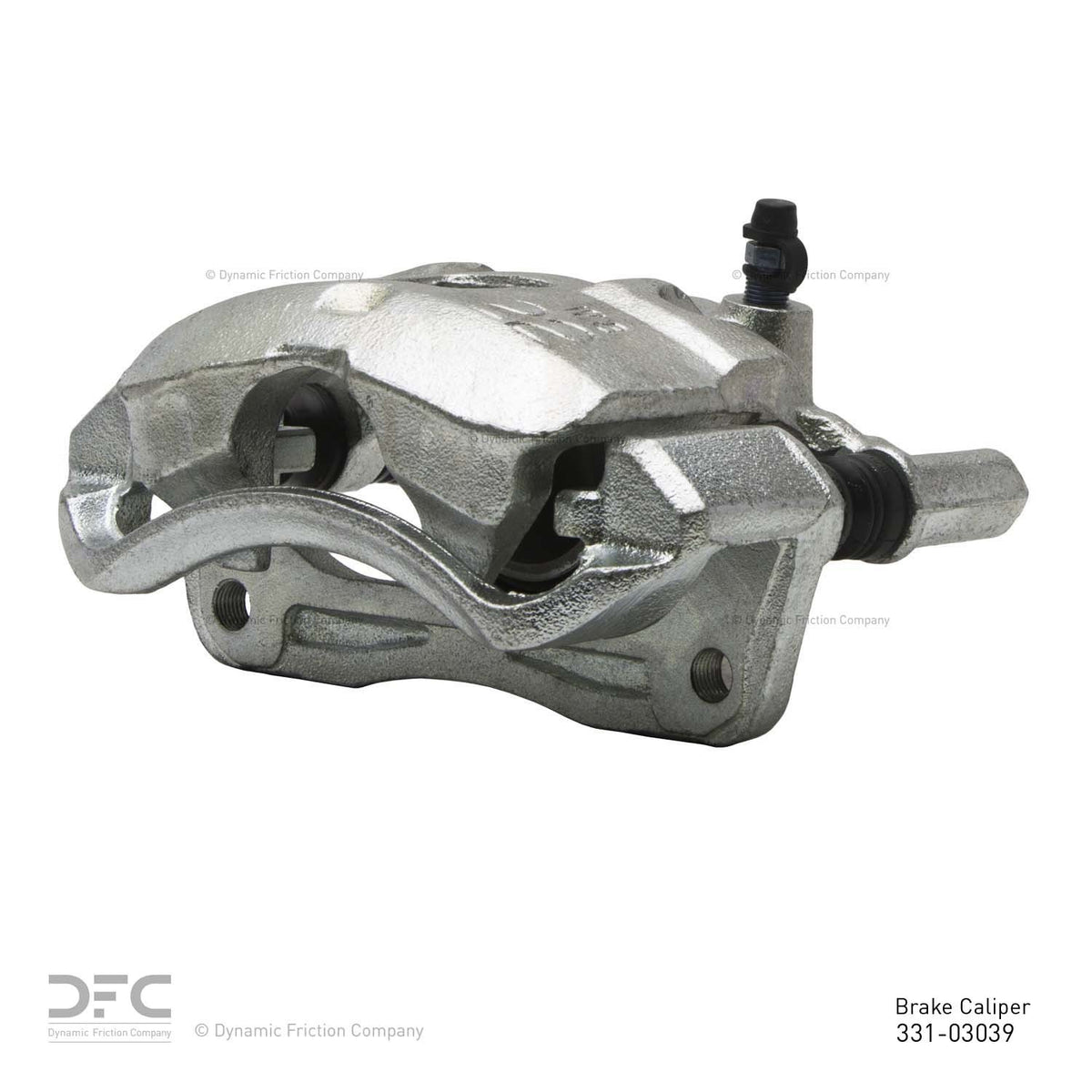 DFC 90-05 Hyundai Excel Front-L Premium Caliper - Silver Zinc Coated 331-03039
