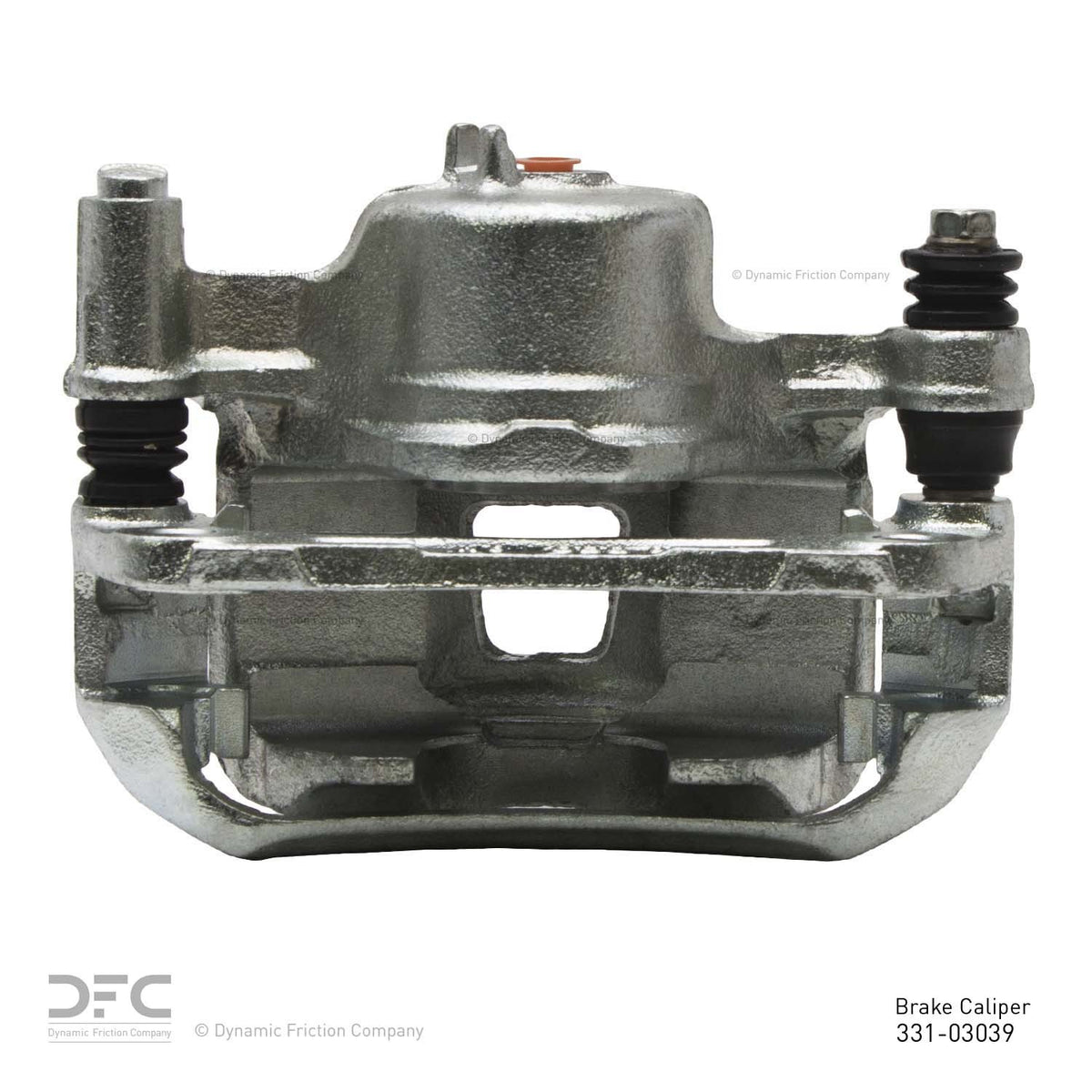 DFC 90-05 Hyundai Excel Front-L Premium Caliper - Silver Zinc Coated 331-03039