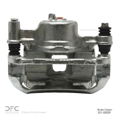 DFC 90-05 Hyundai Excel Front-L Premium Caliper - Silver Zinc Coated 331-03039