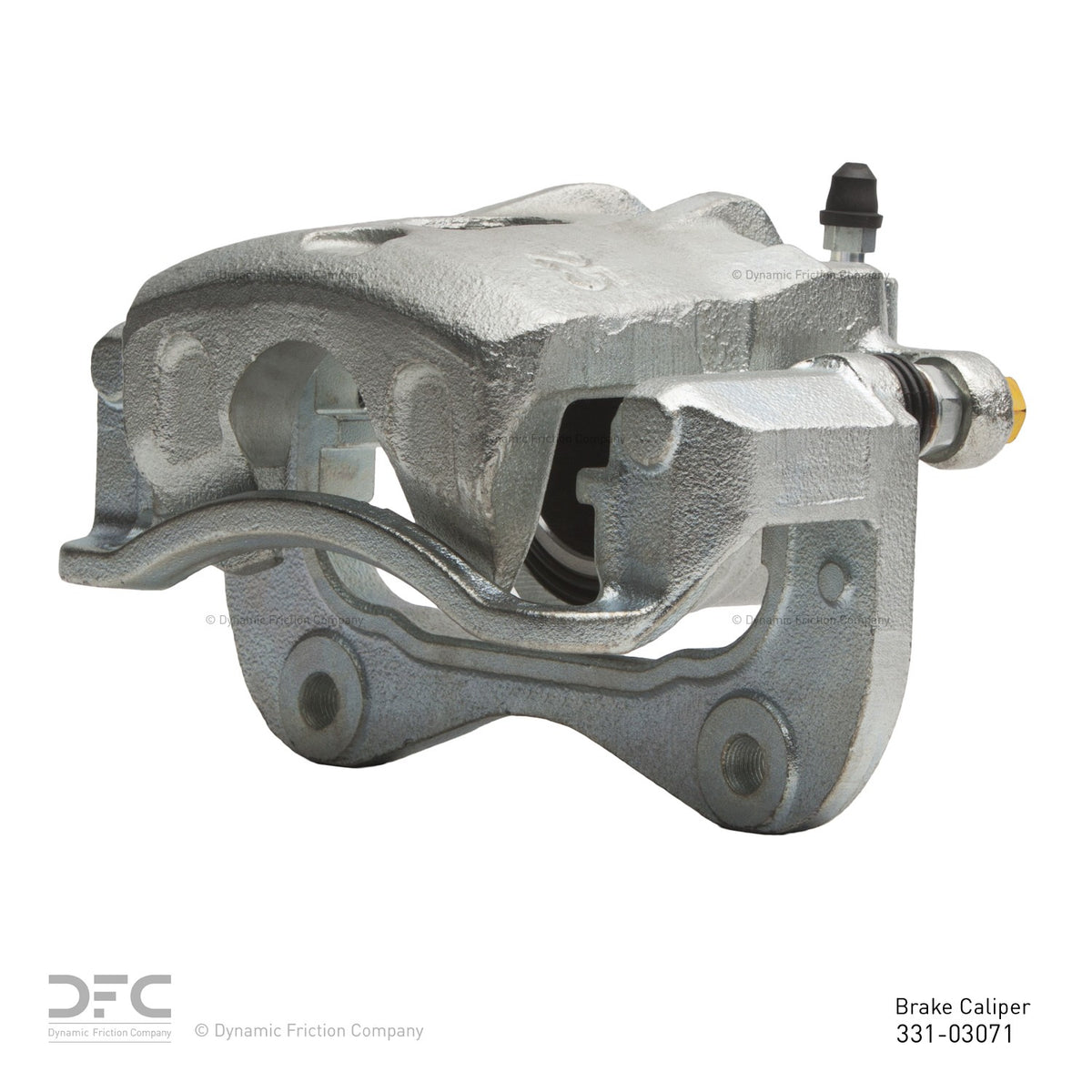 DFC 06-08 Hyundai Tiburon Front-L Premium Caliper - Silver Zinc Coated 331-03071