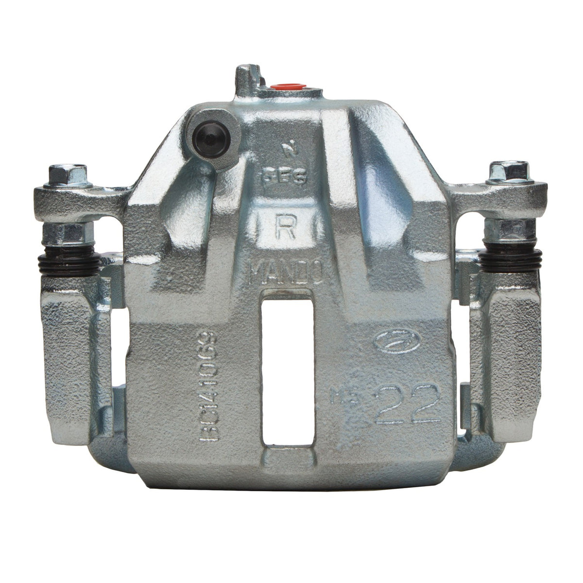 DFC 05-06 Hyundai Elantra Front-R Premium Caliper - Silver Zinc Coated 331-03076