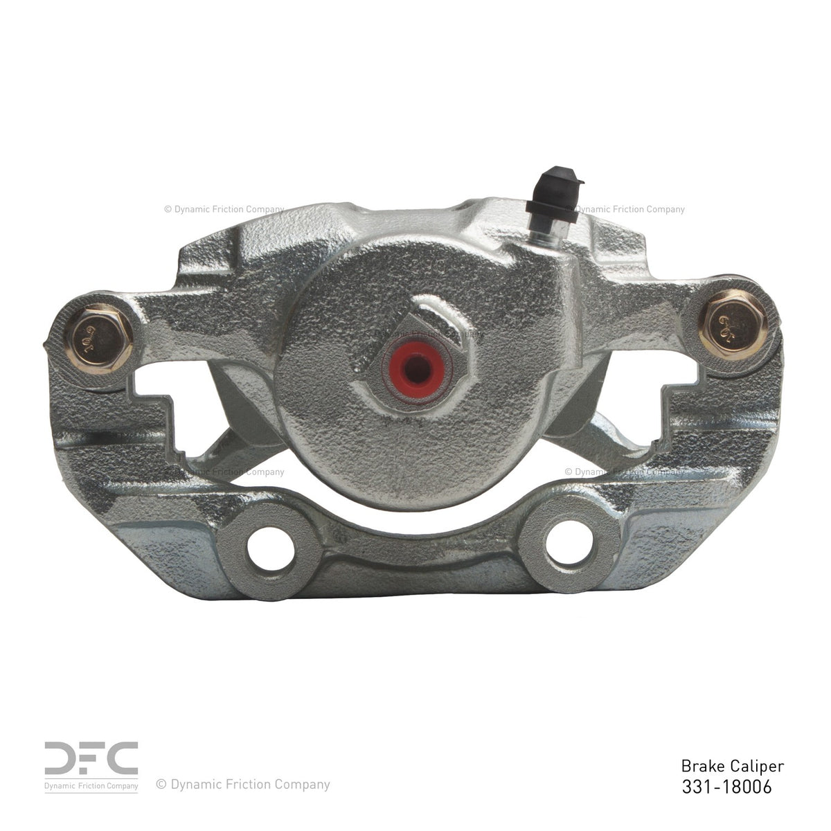 DFC 99-02 Chrysler Lanos Front-R Premium Caliper - Silver Zinc Coated 331-18006