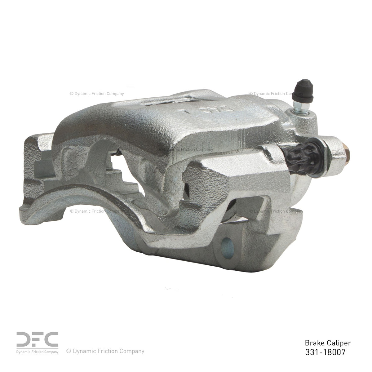 DFC 99-02 Chrysler Lanos Front-L Premium Caliper - Silver Zinc Coated 331-18007