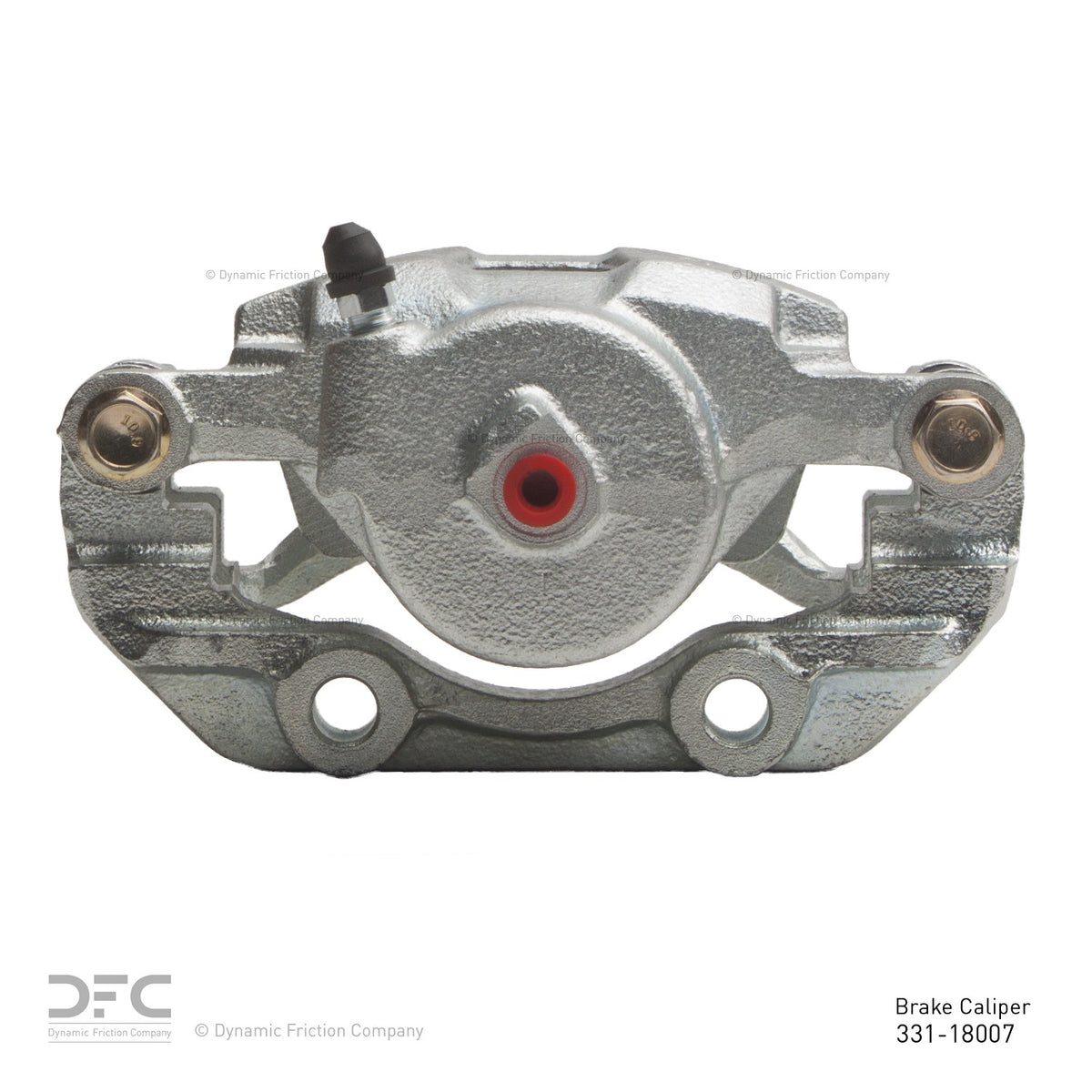 DFC 99-02 Chrysler Lanos Front-L Premium Caliper - Silver Zinc Coated 331-18007