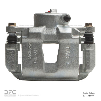 DFC 99-02 Chrysler Lanos Front-L Premium Caliper - Silver Zinc Coated 331-18007