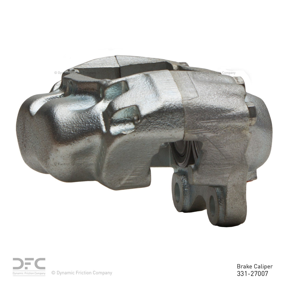 DFC 90-93 Volvo 240 Front-L Premium Caliper - Silver Zinc Coated 331-27007
