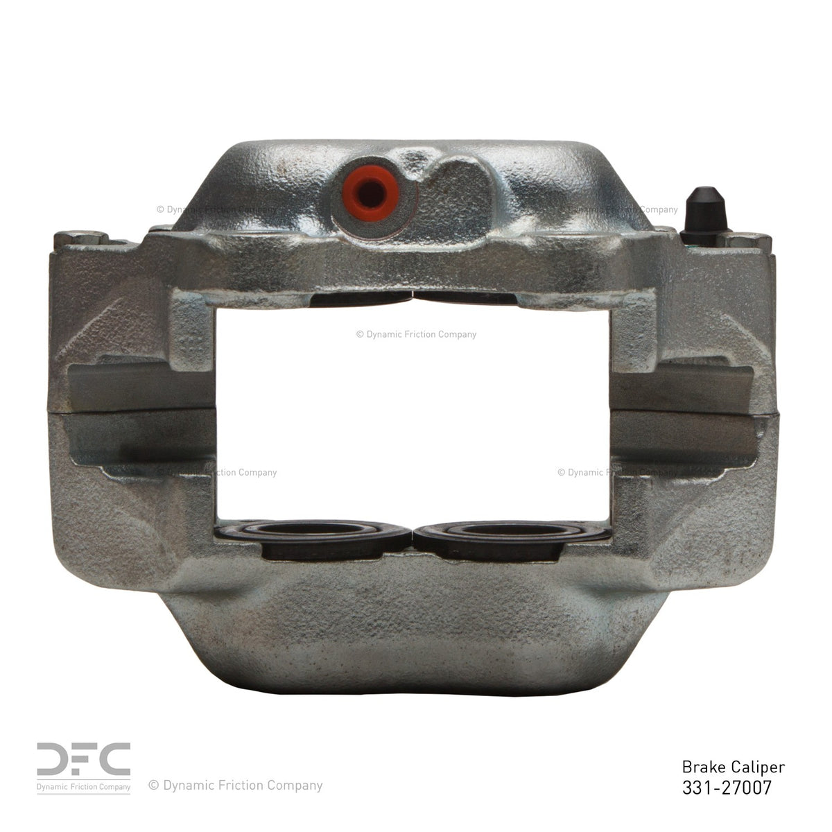 DFC 90-93 Volvo 240 Front-L Premium Caliper - Silver Zinc Coated 331-27007