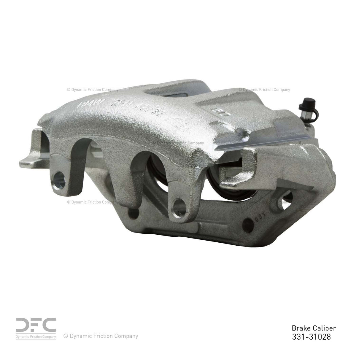 DFC 95-03 BMW Z8 Front-R Premium Caliper - Silver Zinc Coated 331-31028