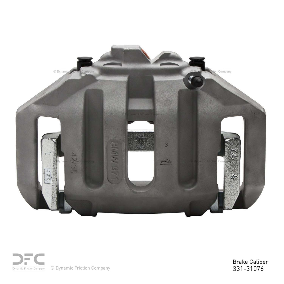 DFC 06-10 BMW M5 Front-R Premium Caliper - Silver Zinc Coated 331-31076