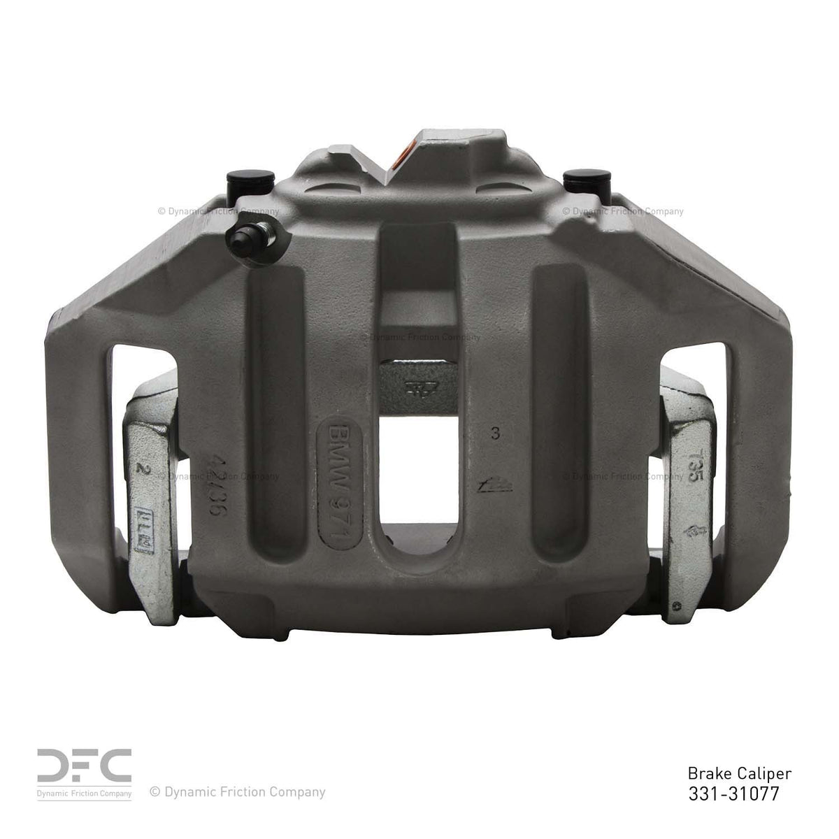 DFC 06-10 BMW M5 Front-L Premium Caliper - Silver Zinc Coated 331-31077
