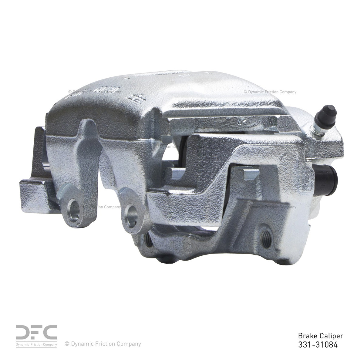 DFC 00-03 BMW 540i Front-R Premium Caliper - Silver Zinc Coated 331-31084