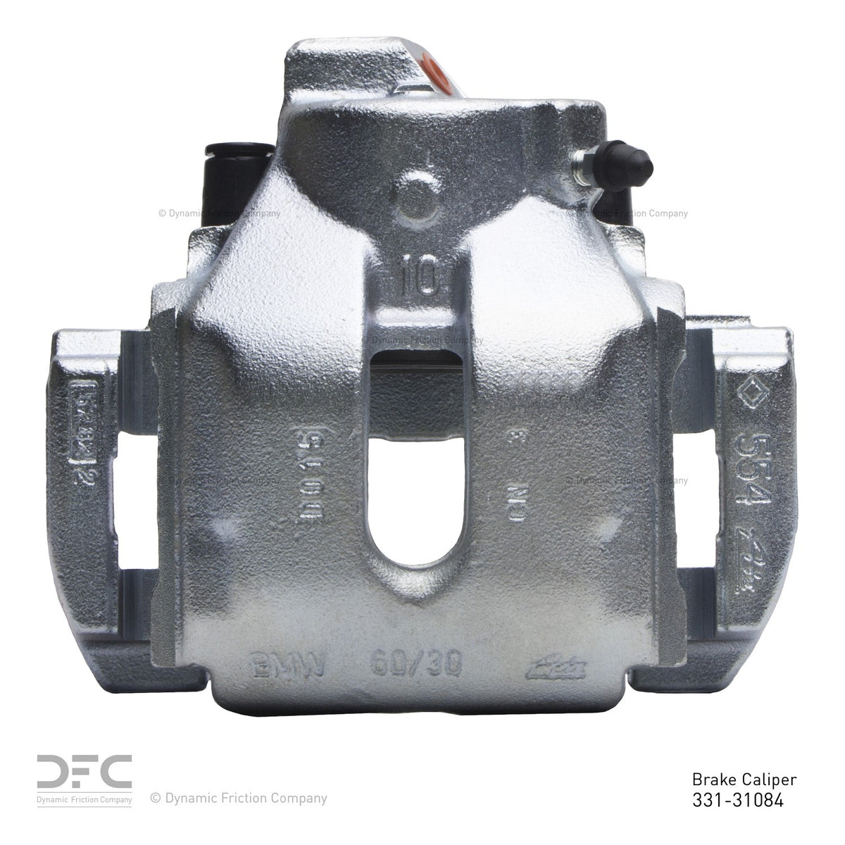 DFC 00-03 BMW 540i Front-R Premium Caliper - Silver Zinc Coated 331-31084