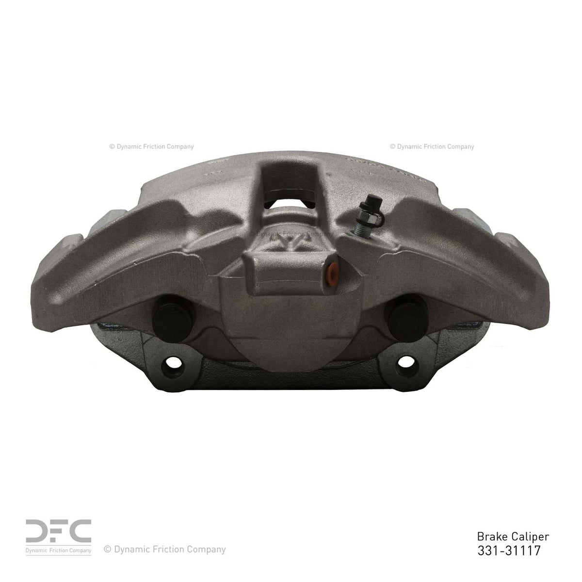 DFC 10-15 BMW 535i Front-L Premium Caliper - Silver Zinc Coated 331-31117