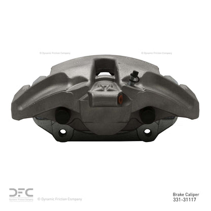 DFC 10-15 BMW 535i Front-L Premium Caliper - Silver Zinc Coated 331-31117