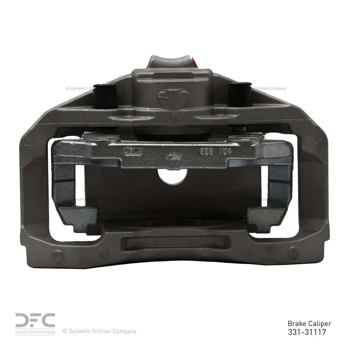 DFC 10-15 BMW 535i Front-L Premium Caliper - Silver Zinc Coated 331-31117