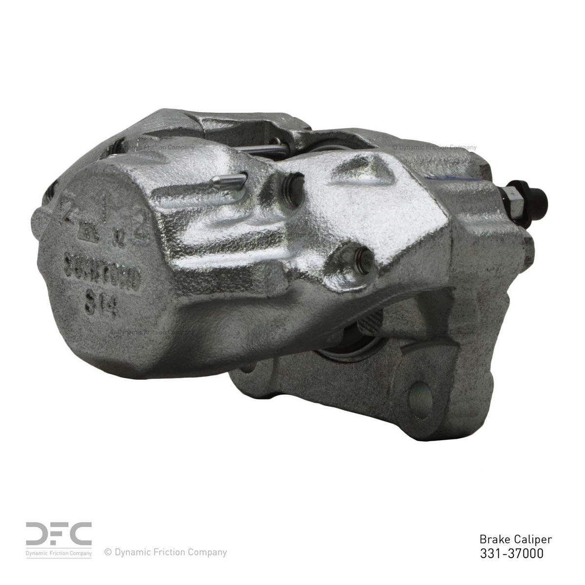 DFC 76-84 Buick Opel Front-R Premium Caliper - Silver Zinc Coated 331-37000