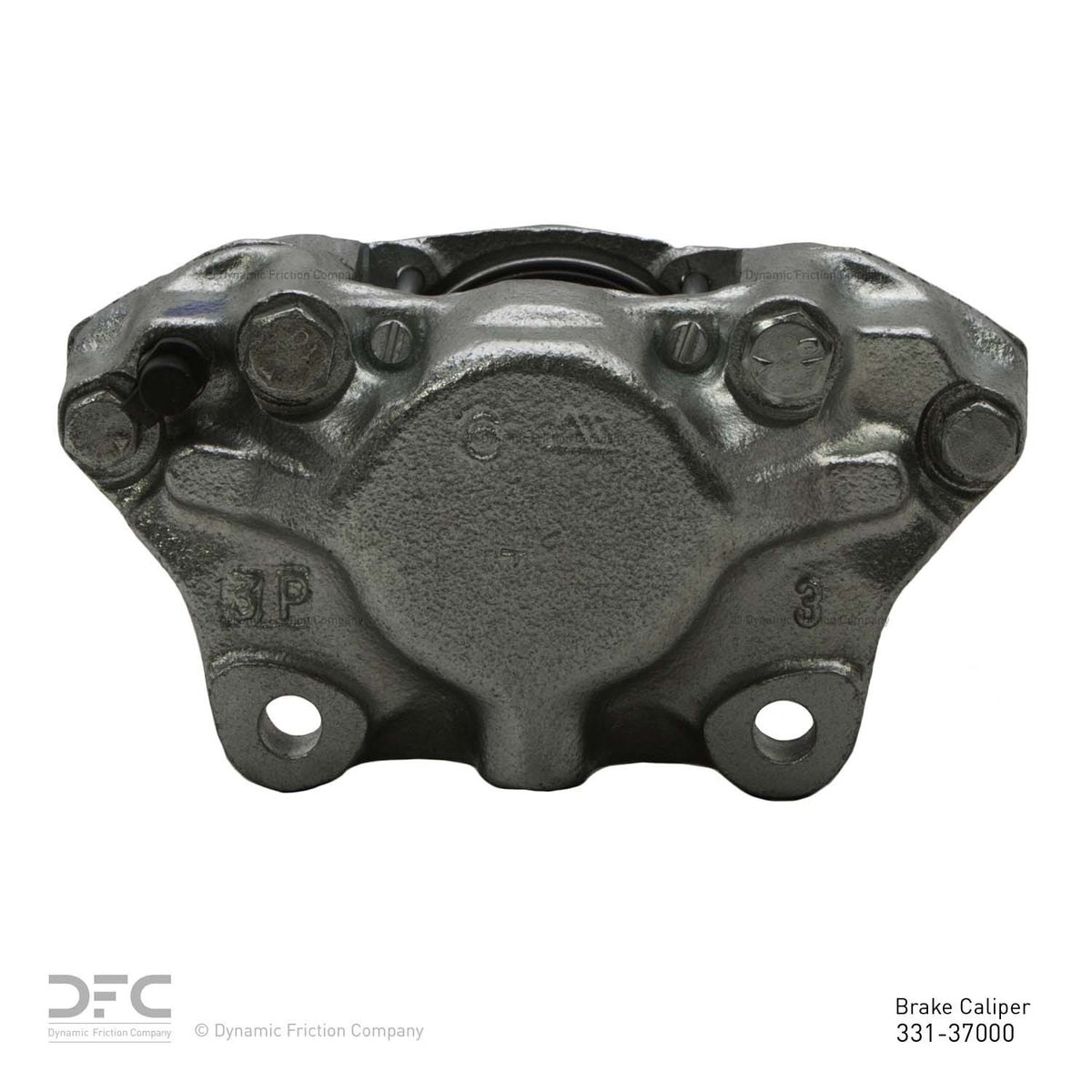 DFC 76-84 Buick Opel Front-R Premium Caliper - Silver Zinc Coated 331-37000