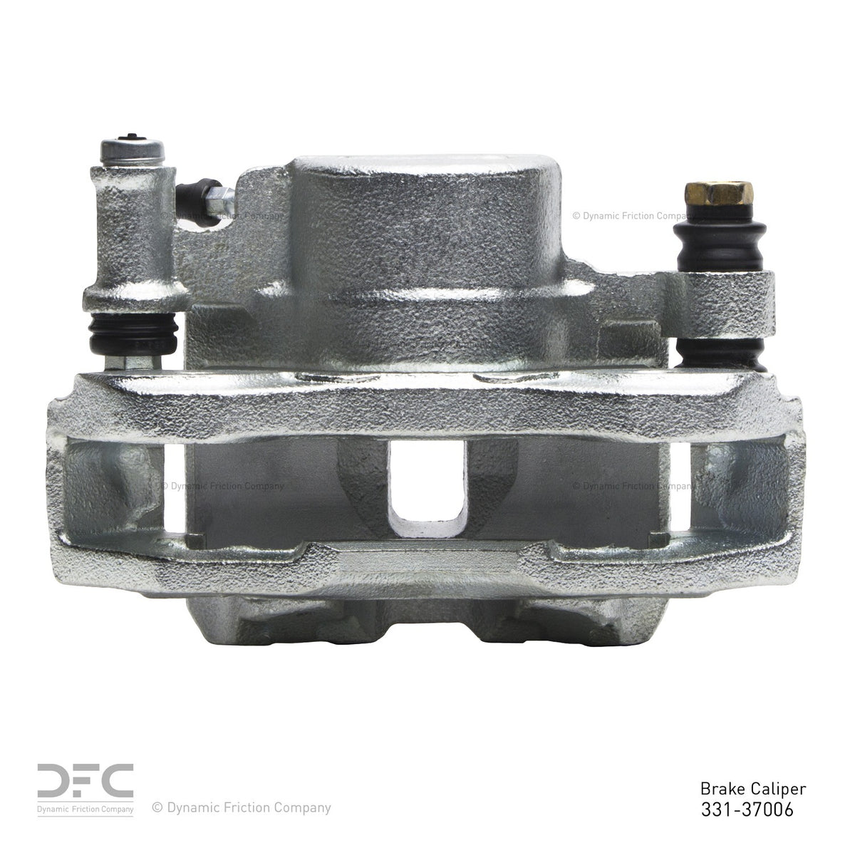 DFC 87-96 Honda Passport Front-R Premium Caliper - Silver Zinc Coated 331-37006