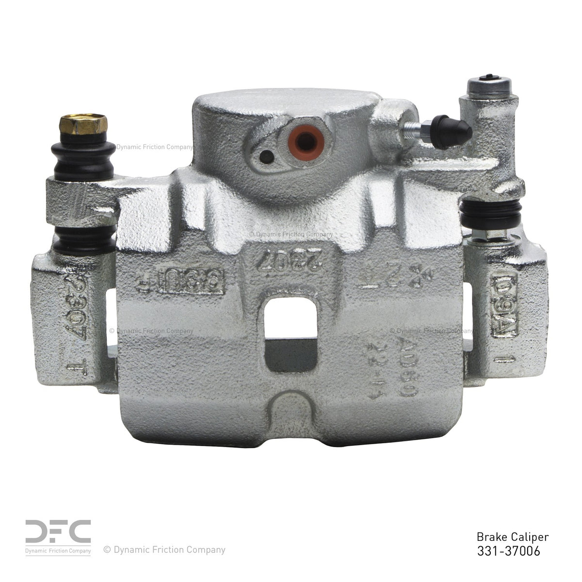 DFC 87-96 Honda Passport Front-R Premium Caliper - Silver Zinc Coated 331-37006