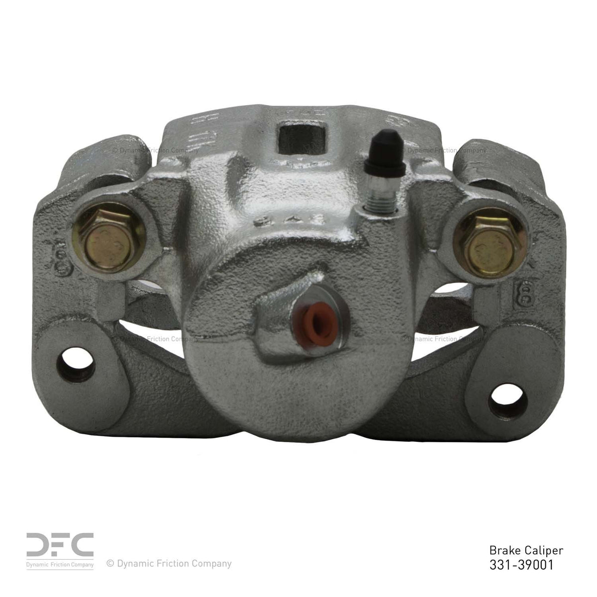 DFC 83-89 Chrysler Conquest TSI Front-L Premium Caliper - Silver Zinc Coated 331-39001
