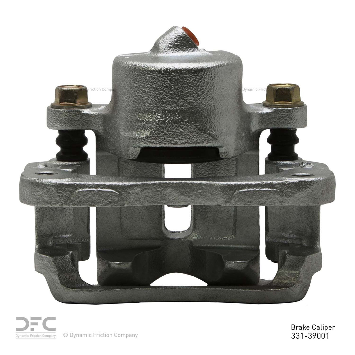DFC 83-89 Chrysler Conquest TSI Front-L Premium Caliper - Silver Zinc Coated 331-39001