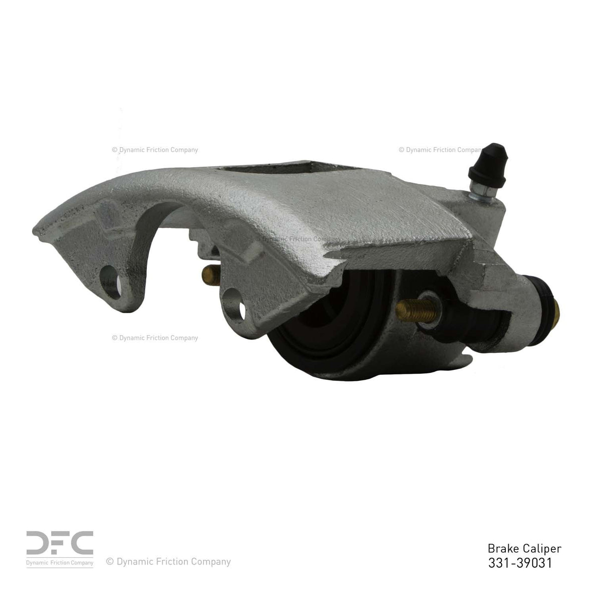 DFC 95-00 Chrysler Sebring Convertible Front-L Premium Caliper - Silver Zinc Coated 331-39031