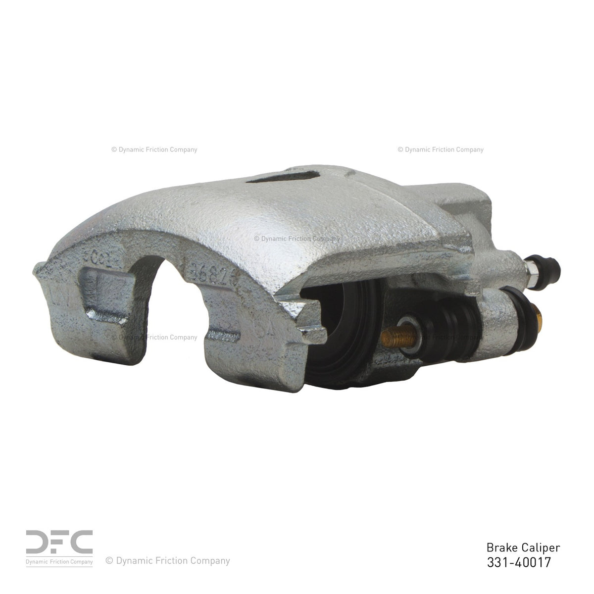 DFC 00-05 Dodge Neon Front-L Premium Caliper - Silver Zinc Coated 331-40017