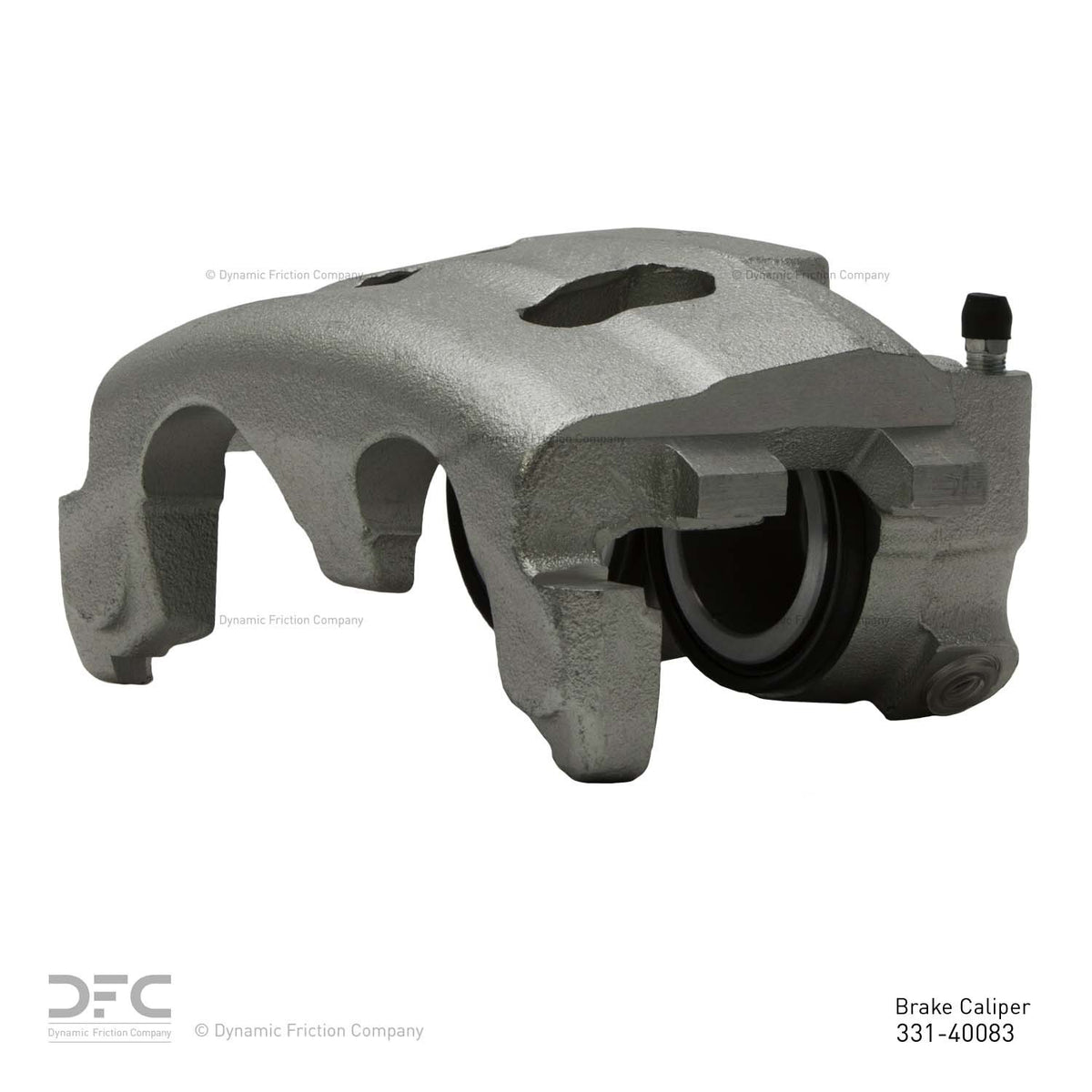 DFC 73-81 Dodge M Front-L Premium Caliper - Silver Zinc Coated 331-40083