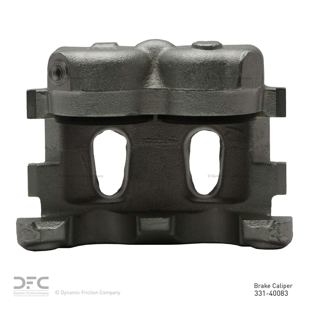 DFC 73-81 Dodge M Front-L Premium Caliper - Silver Zinc Coated 331-40083