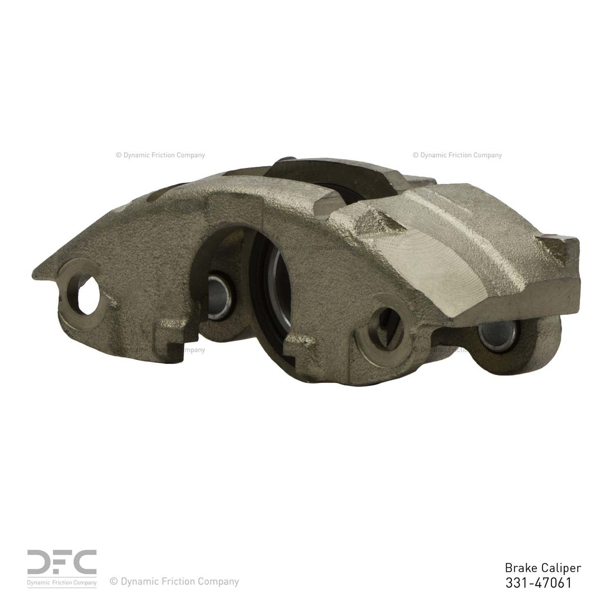 DFC 83-87 Chevrolet Chevette Front-L Silver Zinc Coated Premium Caliper 331-47061