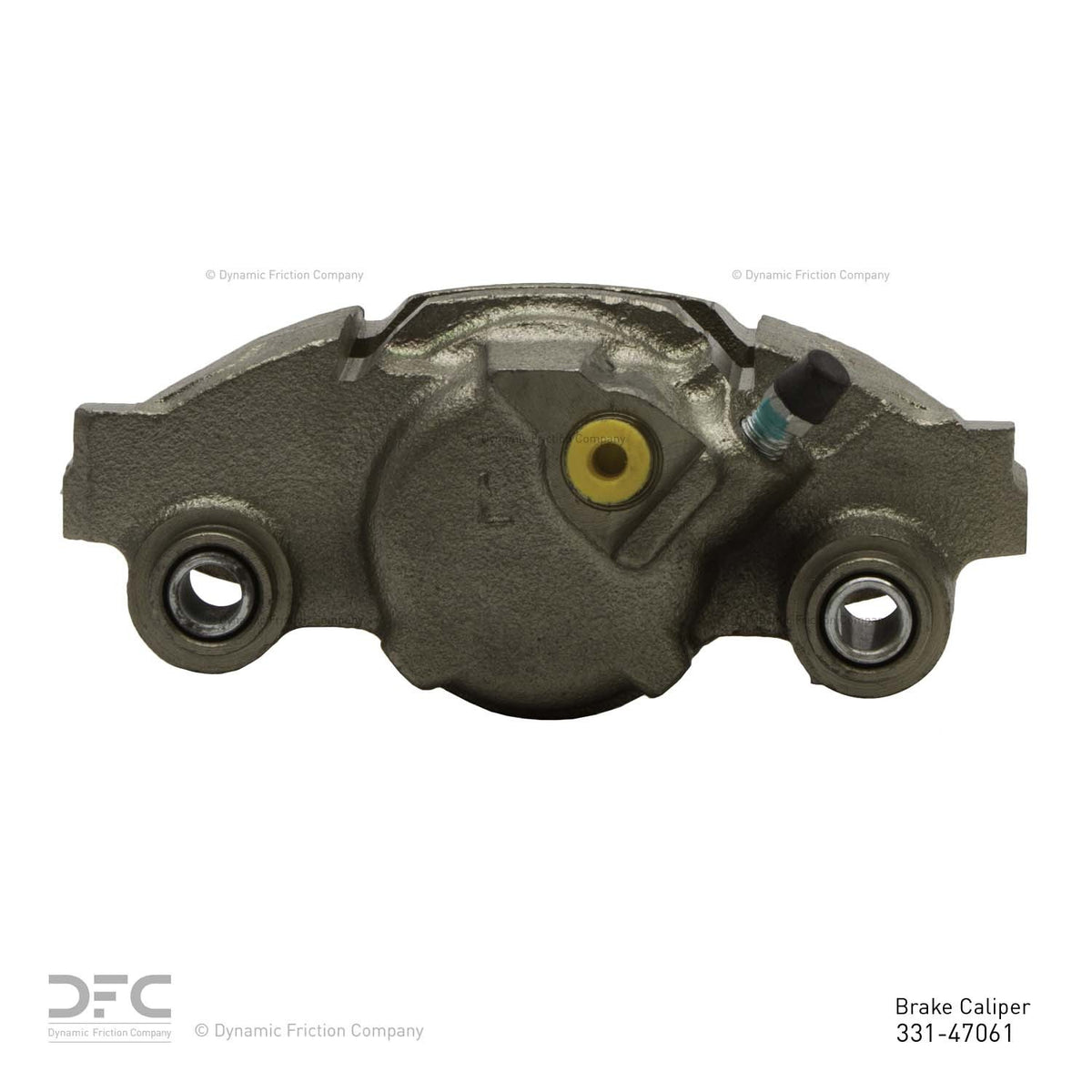 DFC 83-87 Chevrolet Chevette Front-L Silver Zinc Coated Premium Caliper 331-47061
