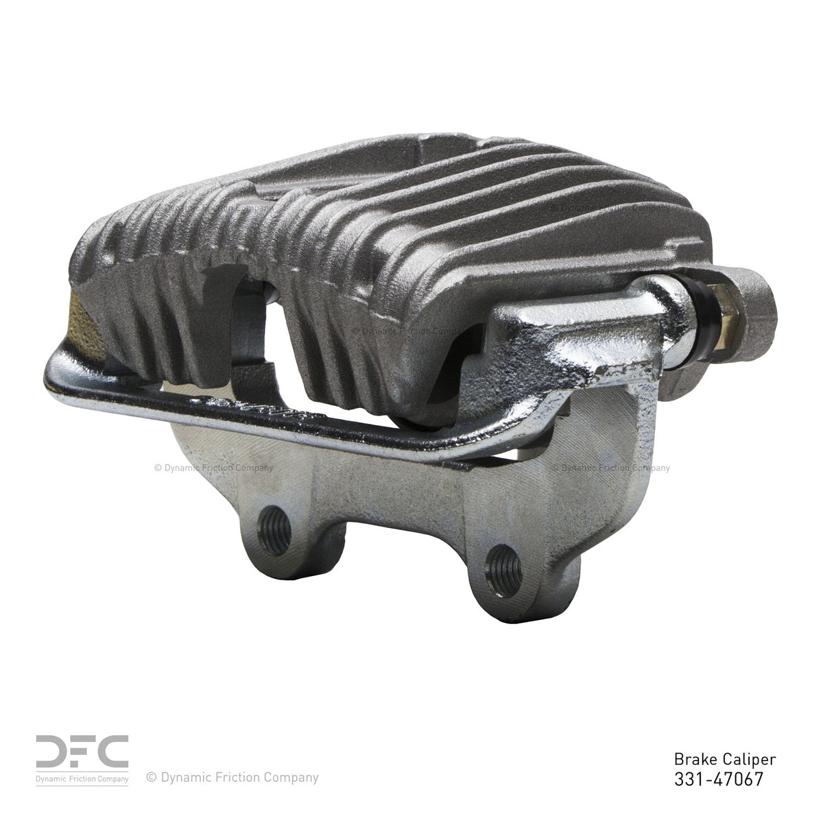 DFC 85-87 Chevrolet Corvette Front-L Silver Zinc Coated Premium Caliper 331-47067