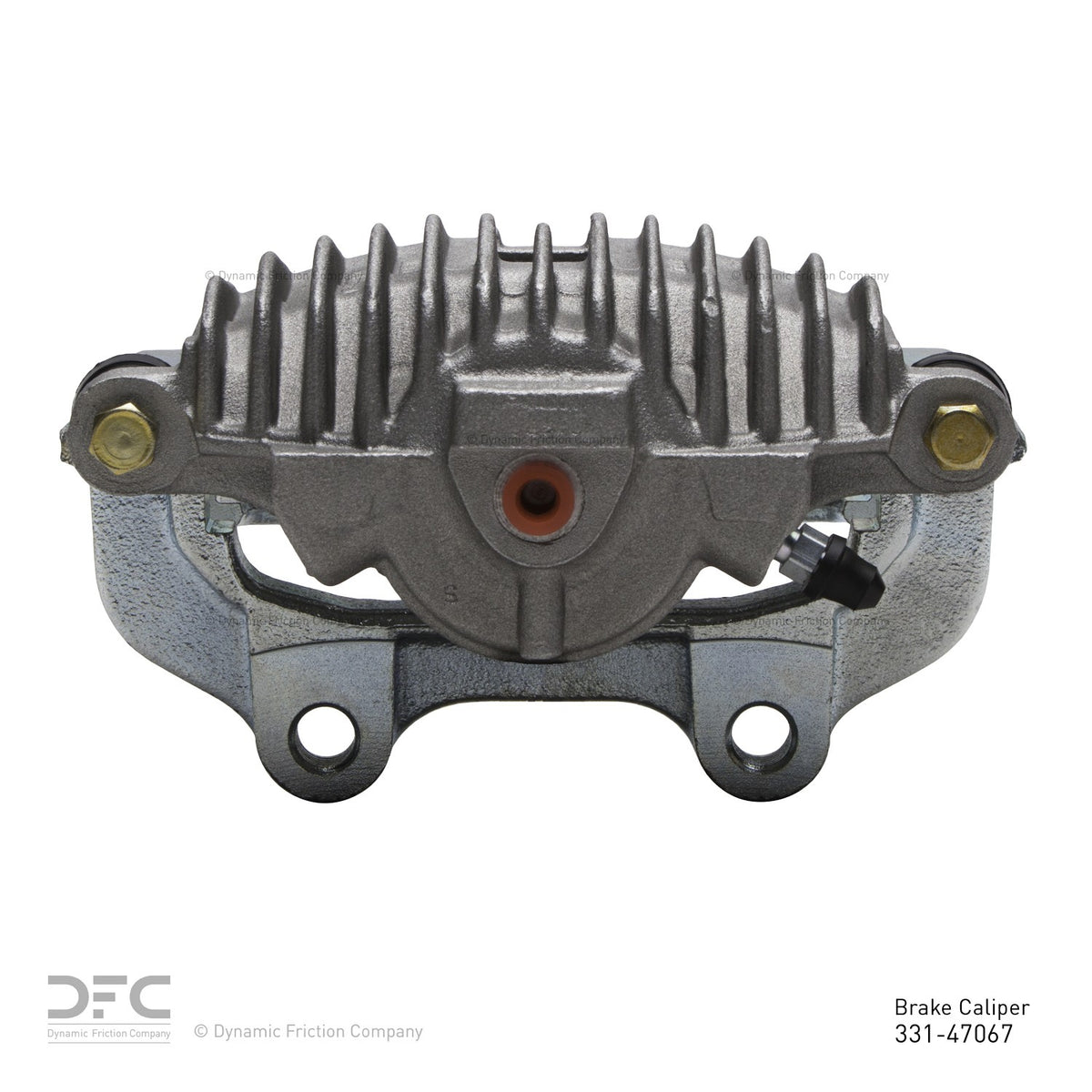 DFC 85-87 Chevrolet Corvette Front-L Silver Zinc Coated Premium Caliper 331-47067