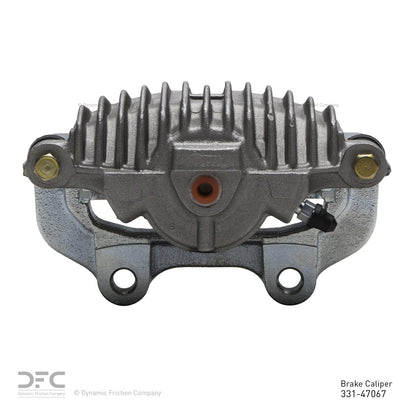 DFC 85-87 Chevrolet Corvette Front-L Silver Zinc Coated Premium Caliper 331-47067