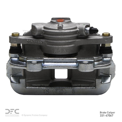 DFC 85-87 Chevrolet Corvette Front-L Silver Zinc Coated Premium Caliper 331-47067