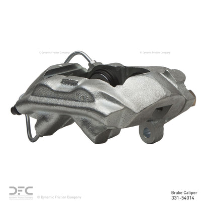 DFC 67-67 Ford Mustang Front-R Silver Zinc Coated Premium Caliper 331-54014