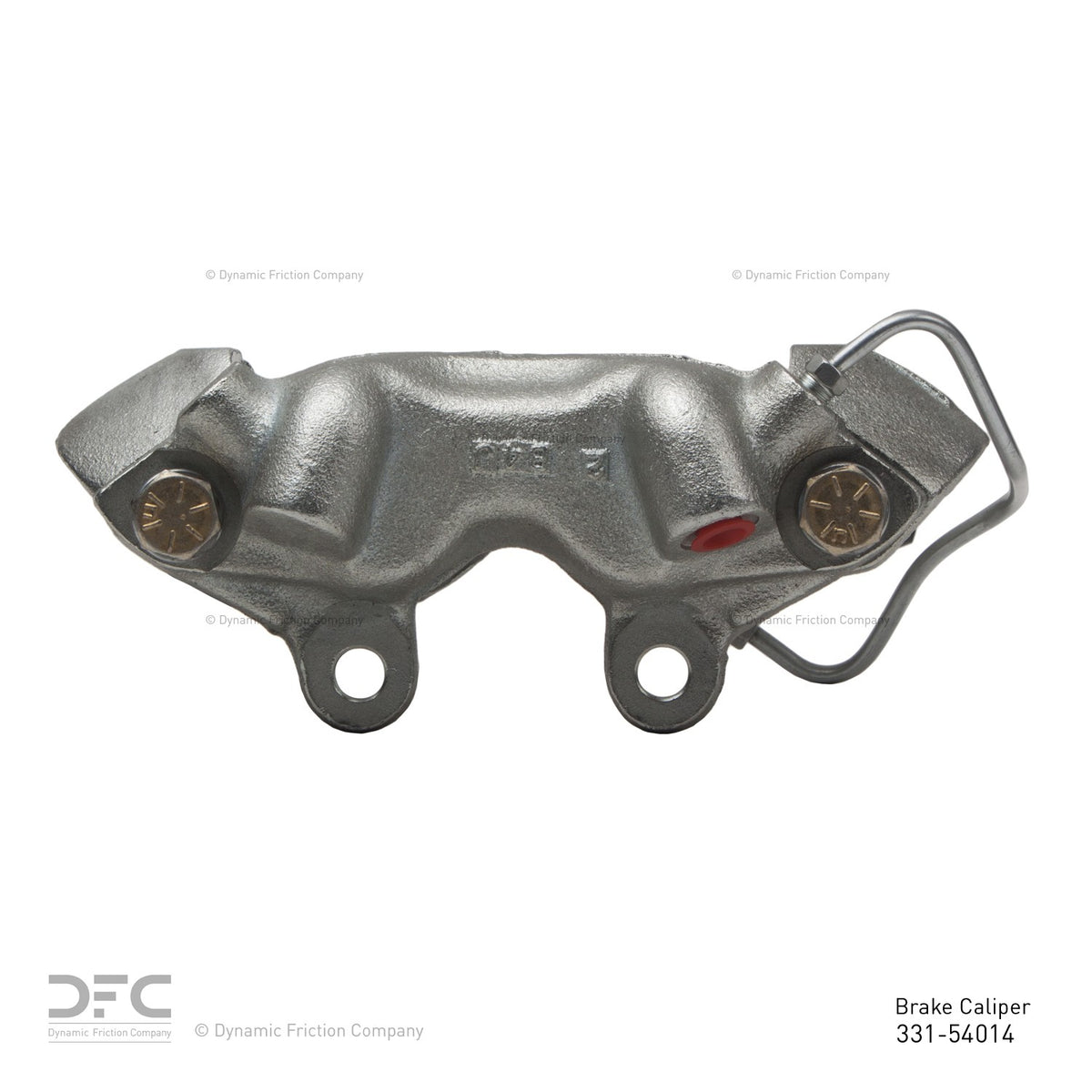 DFC 67-67 Ford Mustang Front-R Silver Zinc Coated Premium Caliper 331-54014