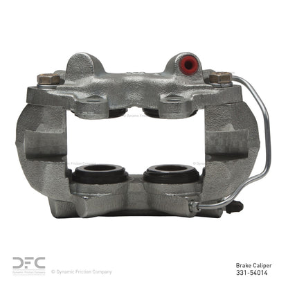 DFC 67-67 Ford Mustang Front-R Silver Zinc Coated Premium Caliper 331-54014