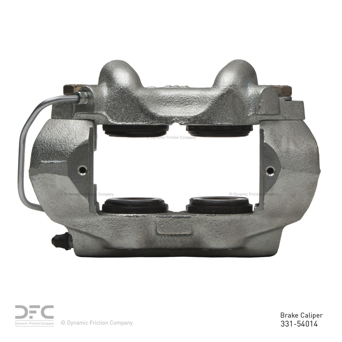 DFC 67-67 Ford Mustang Front-R Silver Zinc Coated Premium Caliper 331-54014