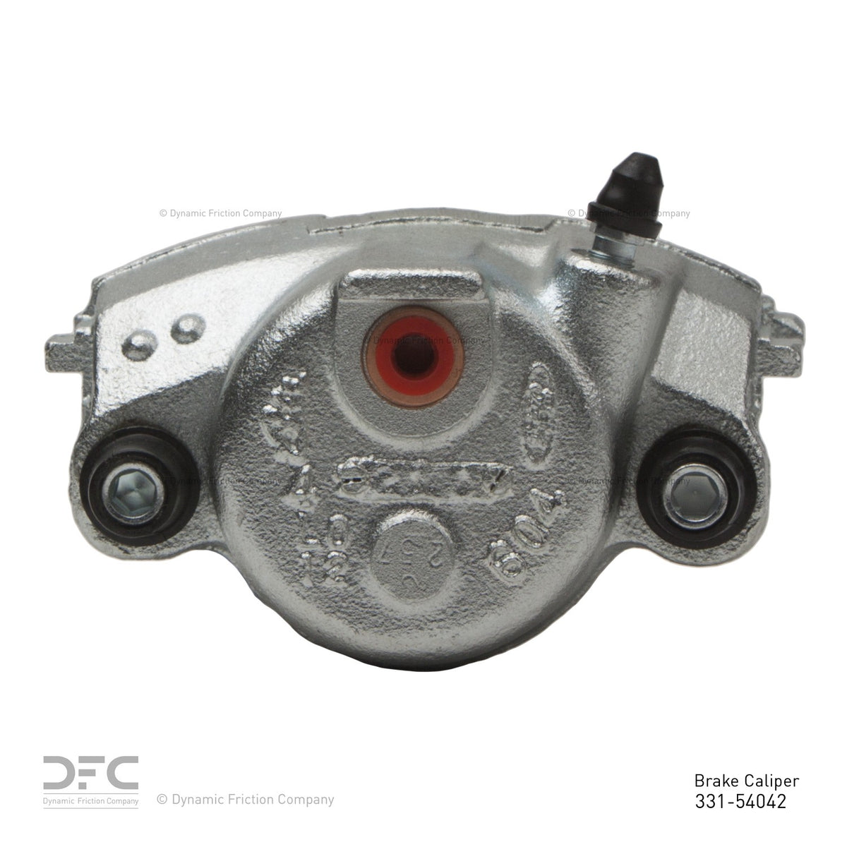 DFC 83-94 Ford Tempo Front-R Silver Zinc Coated Premium Caliper 331-54042