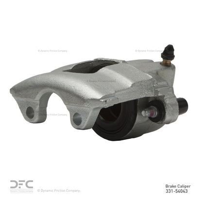 DFC 83-94 Ford EXP Front-L Silver Zinc Coated Premium Caliper 331-54043